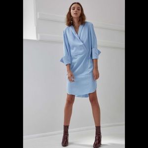 C/Meo make you stay long sleeve shirt dress